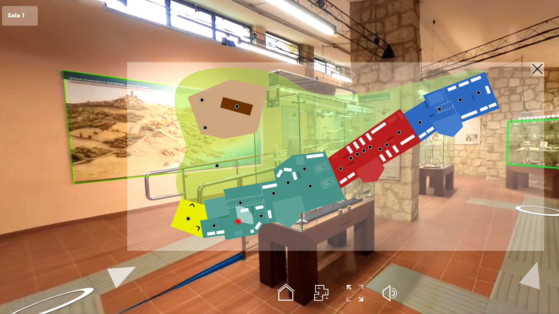 visita virtuale museo Sardegna